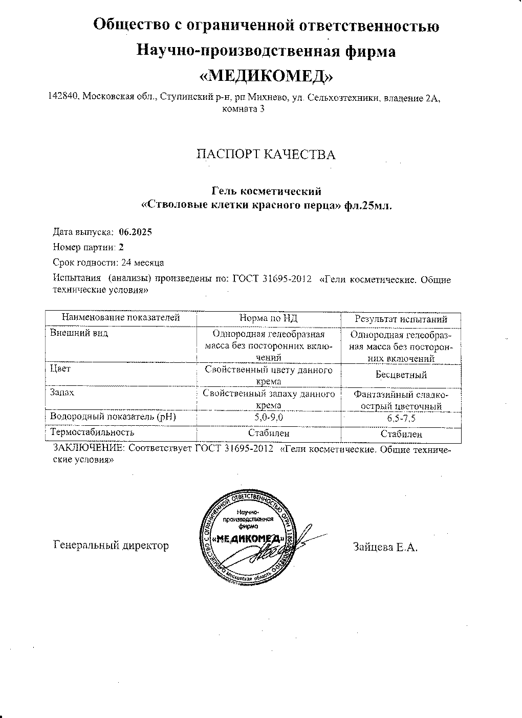 Паспорт №062025